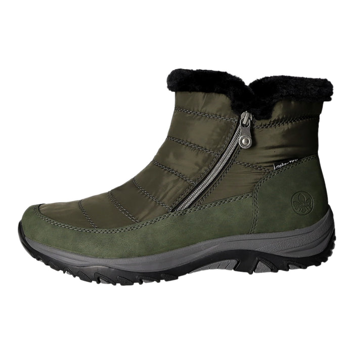 Rieker Schlupf-/Reißverschlußstiefelette Warmfutter bis 35mm Absatz (casual)