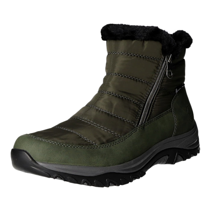 Rieker Schlupf-/Reißverschlußstiefelette Warmfutter bis 35mm Absatz (casual)