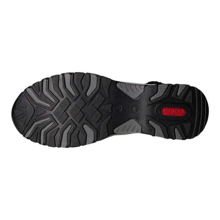 Rieker Schlupf-/Reißverschlußstiefelette Warmfutter bis 35mm Absatz (casual)
