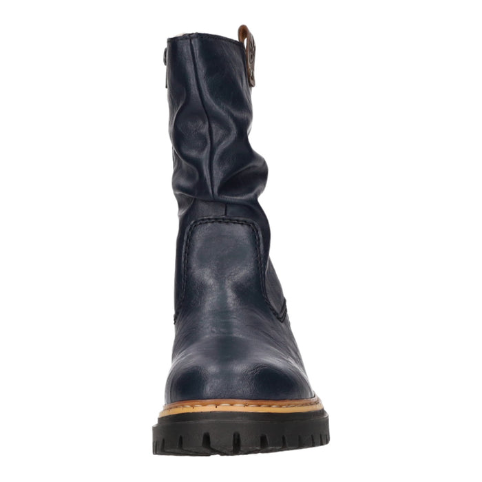 Rieker Schlupf-/Reißverschlußstiefelette Warmfutter bis 35mm Absatz (casual)
