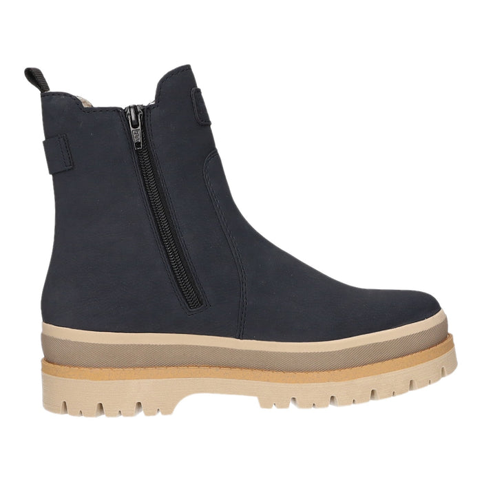 Rieker Schlupf-/Reißverschlußstiefelette Warmfutter bis 35mm Absatz (casual)