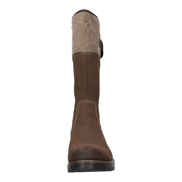 Rieker Langschaftstiefel Warmfutter bis 35mm Absatz (casual) - SchuhEggers.de
