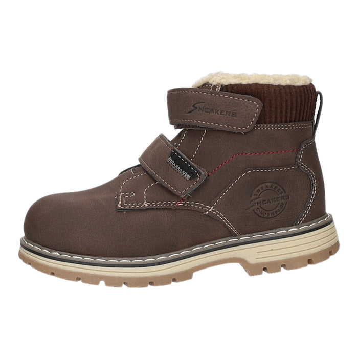 Sneakers Schlupf-/Klettstiefelette Warmfutter
