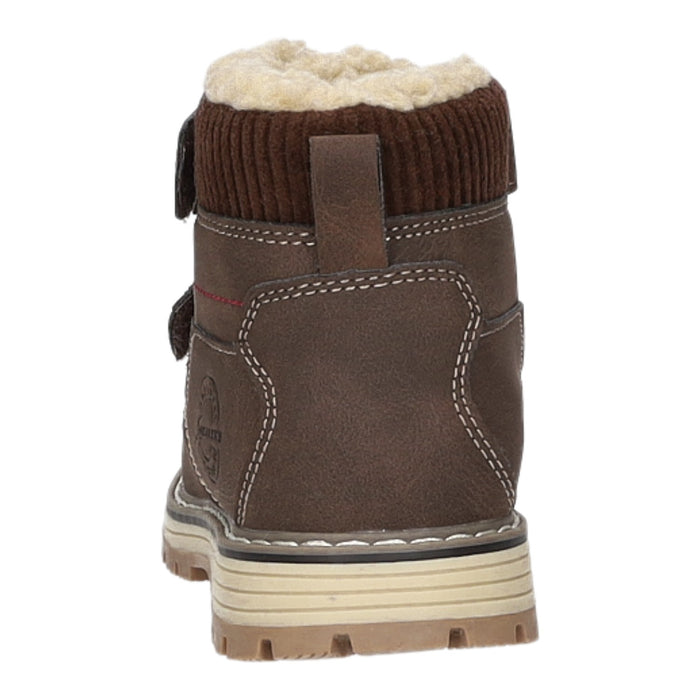 Sneakers Schlupf-/Klettstiefelette Warmfutter