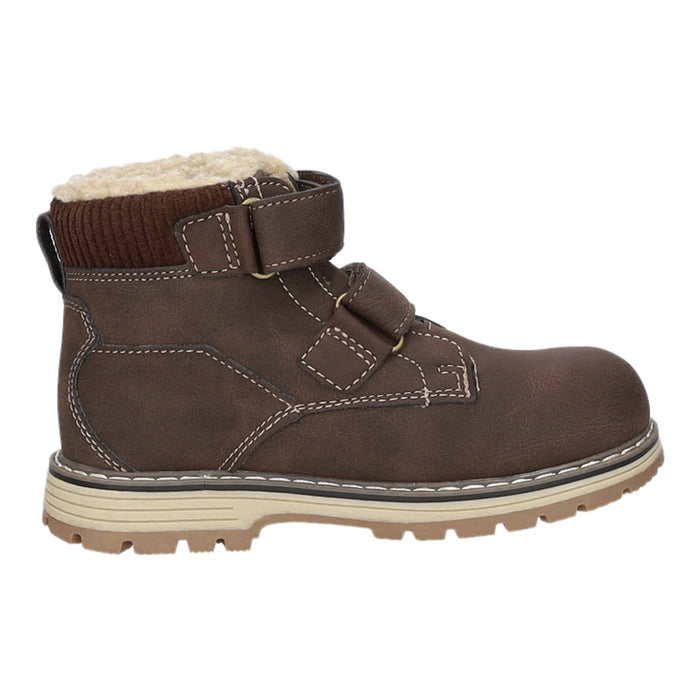Sneakers Schlupf-/Klettstiefelette Warmfutter