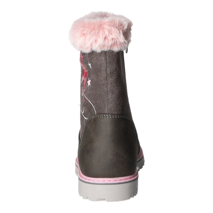 girlZ onlY Schlupf-/Klettstiefelette Warmfutter