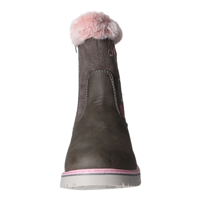 girlZ onlY Schlupf-/Klettstiefelette Warmfutter