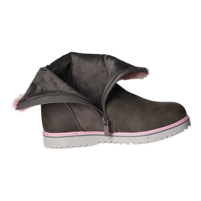 girlZ onlY Schlupf-/Klettstiefelette Warmfutter