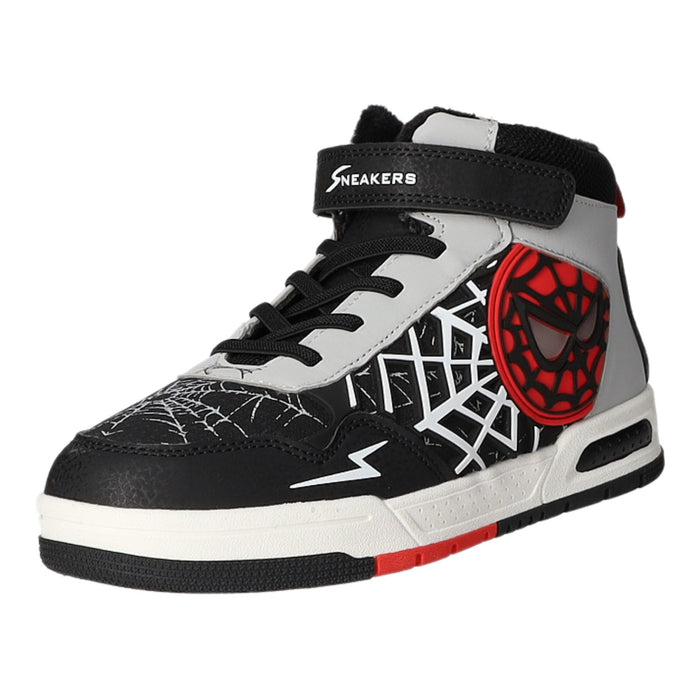 Sneakers Schlupf-/Klettstiefelette Warmfutter