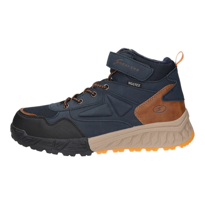 Sneakers Schlupf-/Klettstiefelette Warmfutter