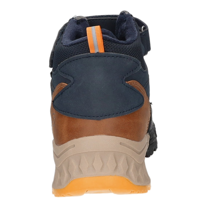 Sneakers Schlupf-/Klettstiefelette Warmfutter