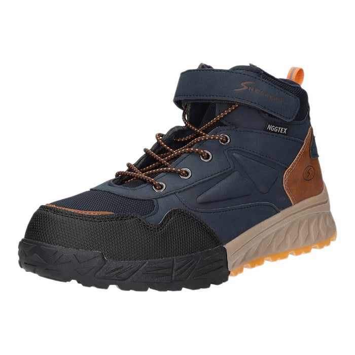 Sneakers Schlupf-/Klettstiefelette Warmfutter