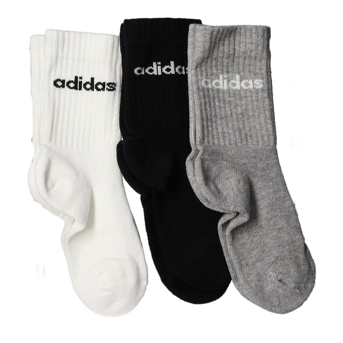 adidas Socken Linear Kids Crew Socks 3P