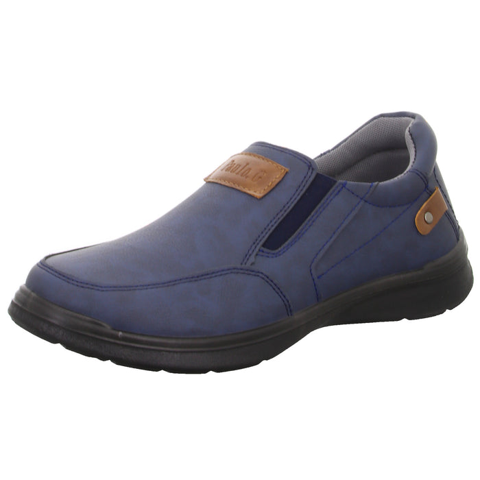 Paulo G. Slipper/Kletthalbschuh mit Mehrweite Freizeit (sportlicher Boden) - SchuhEggers.de