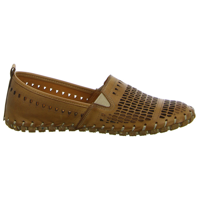 Cosmos Comfort Slipper/Kletthalbschuh luftdurchlässig (durchbrochenes/geflochtenes Obermaterial) - SchuhEggers.de