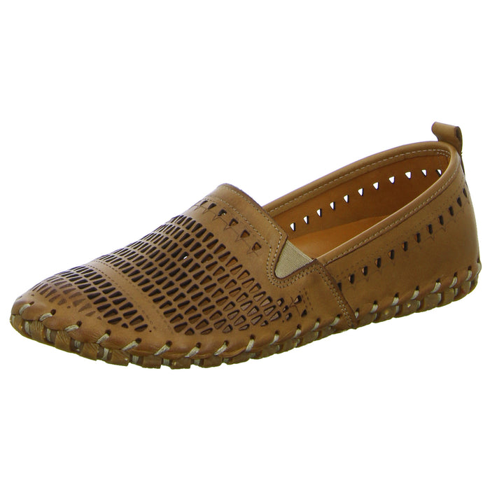Cosmos Comfort Slipper/Kletthalbschuh luftdurchlässig (durchbrochenes/geflochtenes Obermaterial) - SchuhEggers.de
