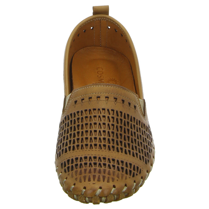 Cosmos Comfort Slipper/Kletthalbschuh luftdurchlässig (durchbrochenes/geflochtenes Obermaterial) - SchuhEggers.de