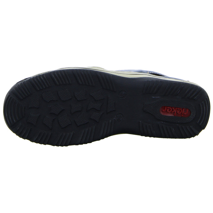 Rieker Slipper/Kletthalbschuh luftdurchlässig (durchbrochenes/geflochtenes Obermaterial) - SchuhEggers.de