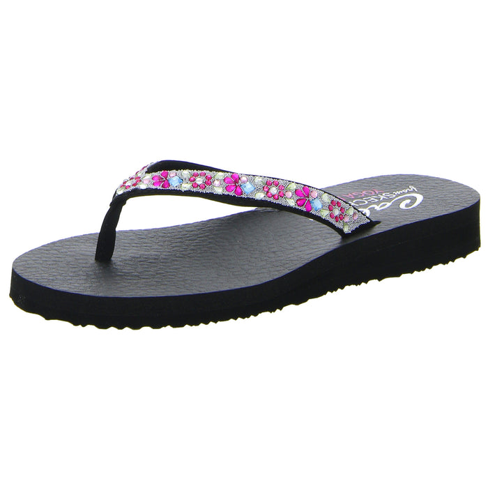 Skechers Pantolette bis 30mm Absatz (casual) MEDITATION-GARDEN BLISS - SchuhEggers.de