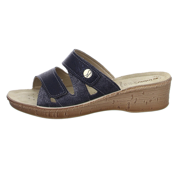 Inblu mules with extra width from 30mm sole height