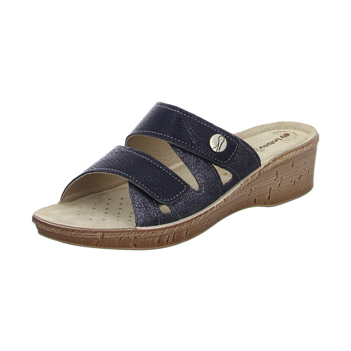 Inblu mules with extra width from 30mm sole height