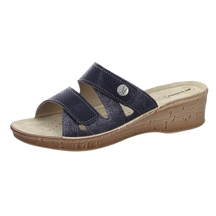 Inblu mules with extra width from 30mm sole height