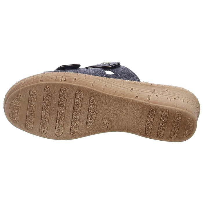 Inblu mules with extra width from 30mm sole height