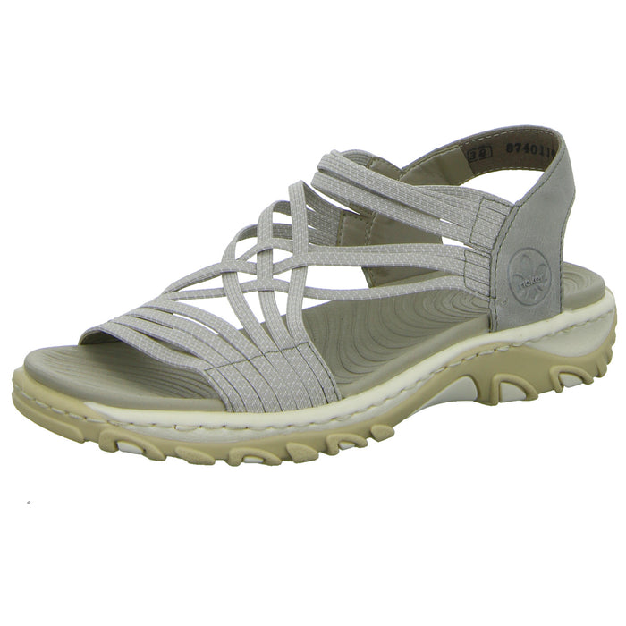 Rieker Sportliche Sandalette bis 30mm Sohlenhöhe - SchuhEggers.de