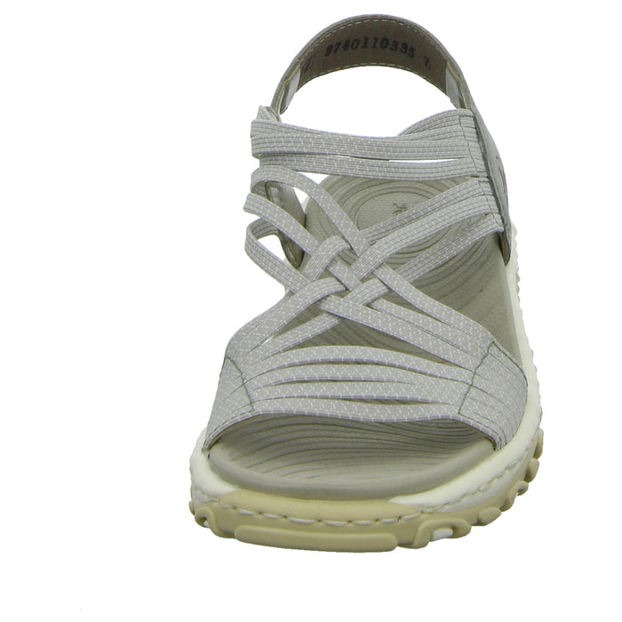 Rieker Sportliche Sandalette bis 30mm Sohlenhöhe - SchuhEggers.de