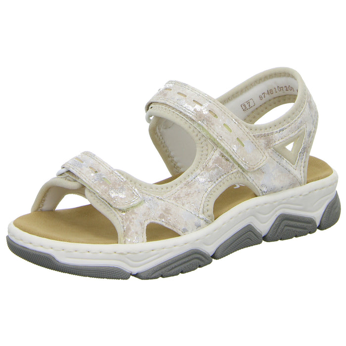 Rieker Sportliche Sandalette bis 30mm Sohlenhöhe - SchuhEggers.de