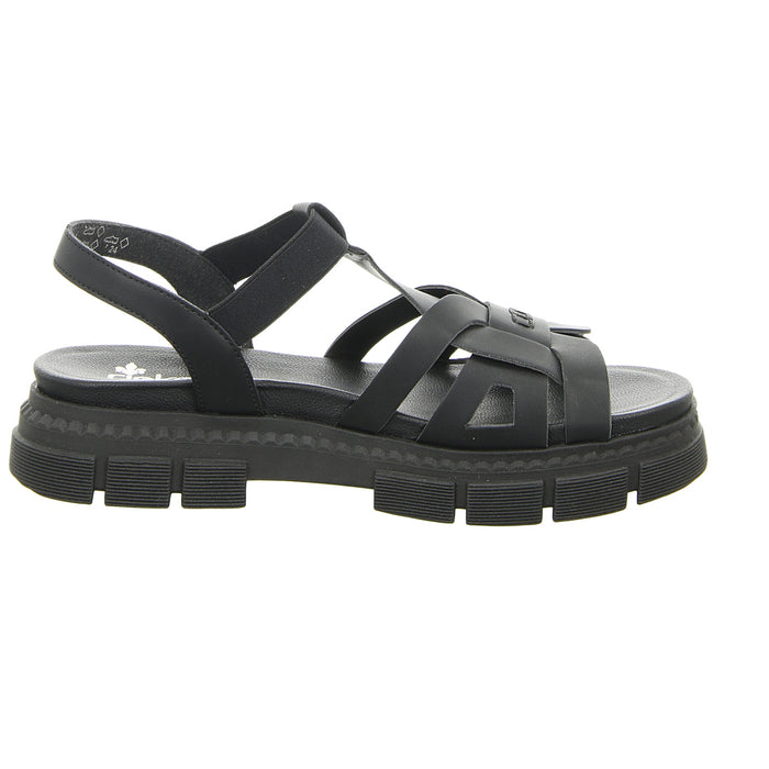Rieker Keil Sandalette ab 30mm Sohlenhöhe - SchuhEggers.de