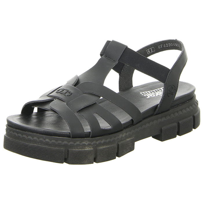 Rieker Keil Sandalette ab 30mm Sohlenhöhe - SchuhEggers.de