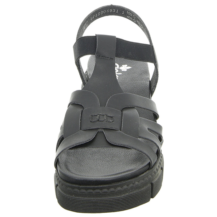 Rieker Keil Sandalette ab 30mm Sohlenhöhe - SchuhEggers.de