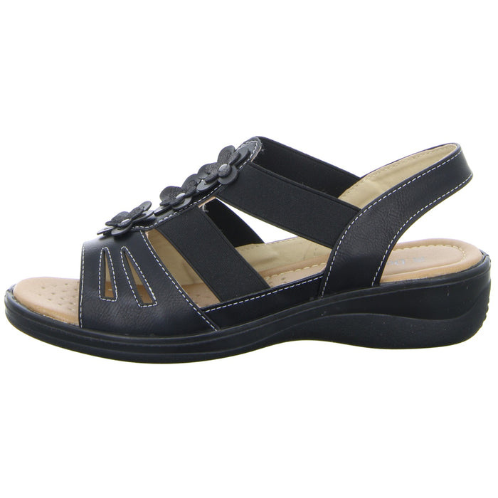 Donna Andrea Sandalette mit Mehrweite bis 30mm Sohlenhöhe - SchuhEggers.de