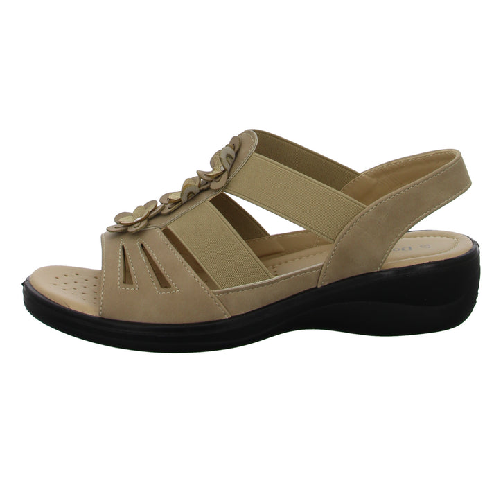 Donna Andrea Sandalette mit Mehrweite bis 30mm Sohlenhöhe - SchuhEggers.de