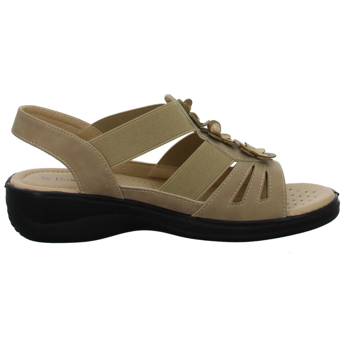 Donna Andrea Sandalette mit Mehrweite bis 30mm Sohlenhöhe - SchuhEggers.de