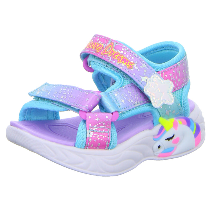 Skechers Minilette S Lights-Unicorn Dreams Sandal-MAJESTIC BLISS - SchuhEggers.de