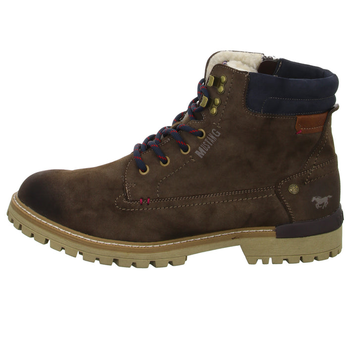 MUSTANG Schnürstiefelette Warmfutter Freizeit (casual) - SchuhEggers.de