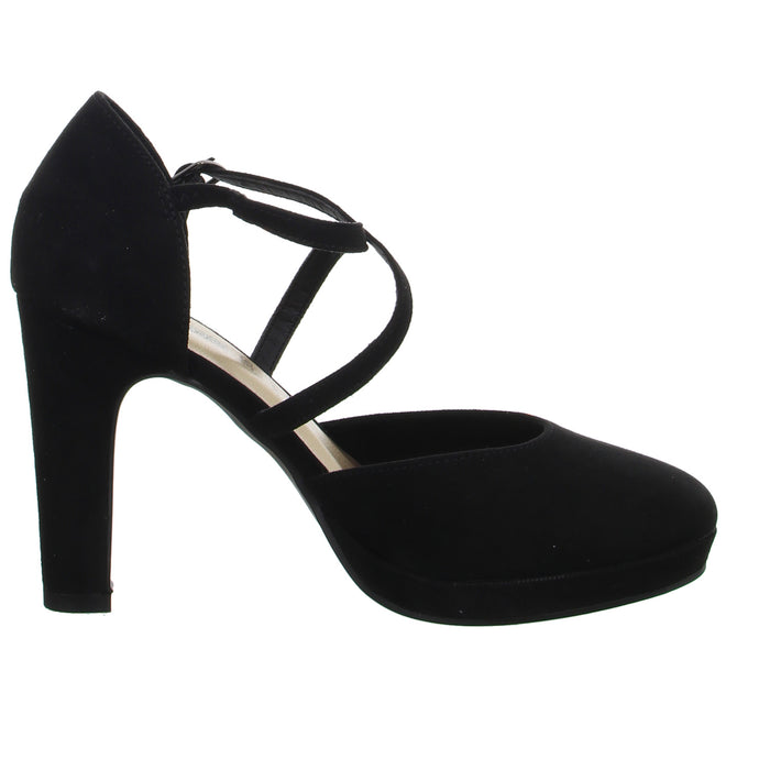 living UPDATED pumps with straps (various heels)