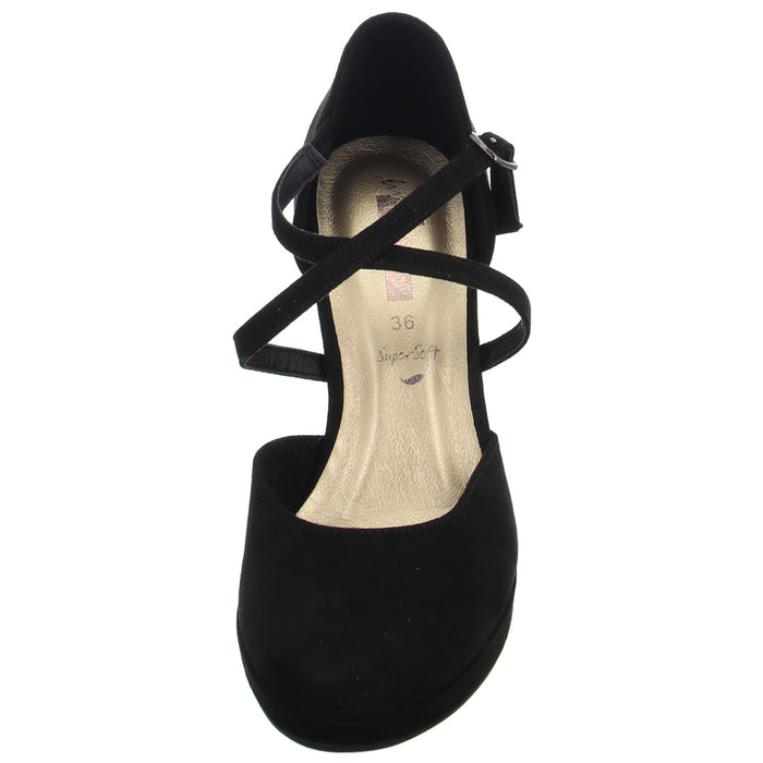 living UPDATED pumps with straps (various heels)