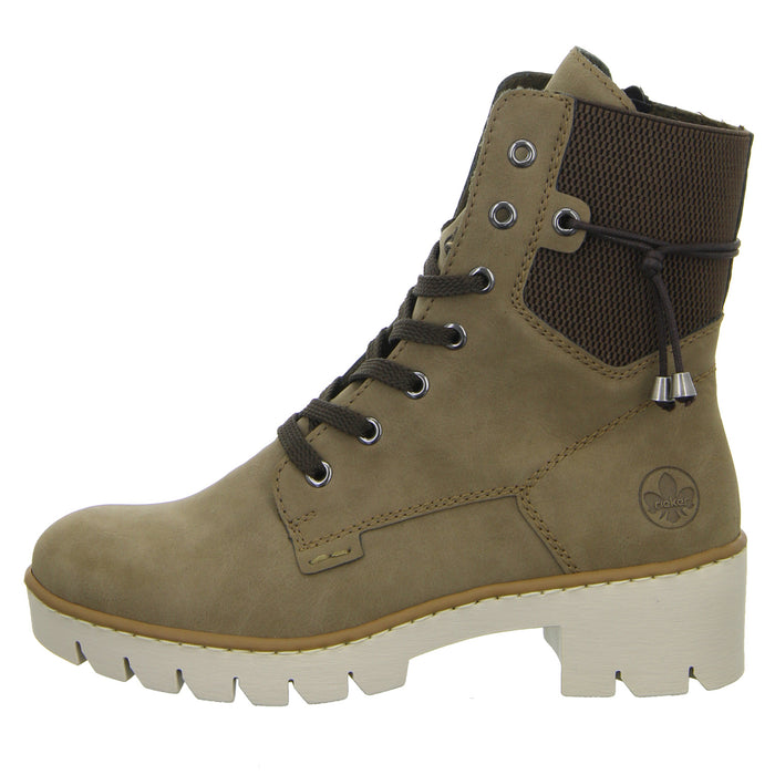 Rieker Schnürstiefelette Kaltfutter bis 35mm Absatz (casual) - SchuhEggers.de