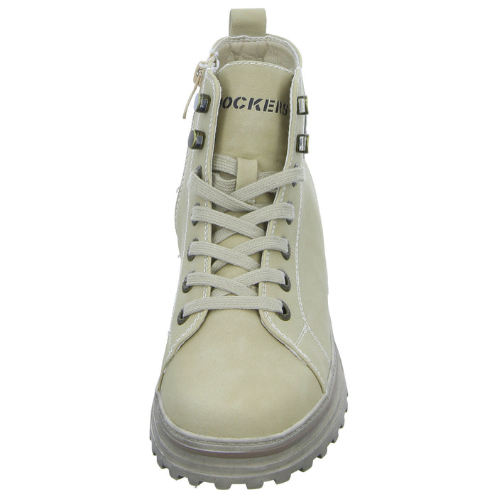 Dockers by Gerli lace-up ankle boots with cold lining up to 35mm heel (casual)