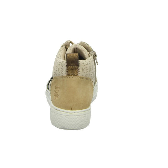 Rieker lace-up ankle boots with cold lining up to 35mm heel (casual)