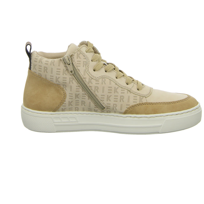 Rieker lace-up ankle boots with cold lining up to 35mm heel (casual)