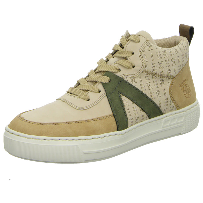 Rieker lace-up ankle boots with cold lining up to 35mm heel (casual)