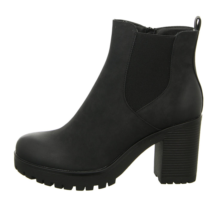 living UPDATED slip-on/zip-up ankle boots cold lining from 35mm heel