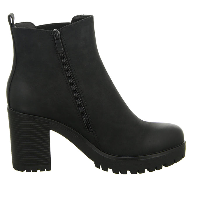 living UPDATED slip-on/zip-up ankle boots cold lining from 35mm heel