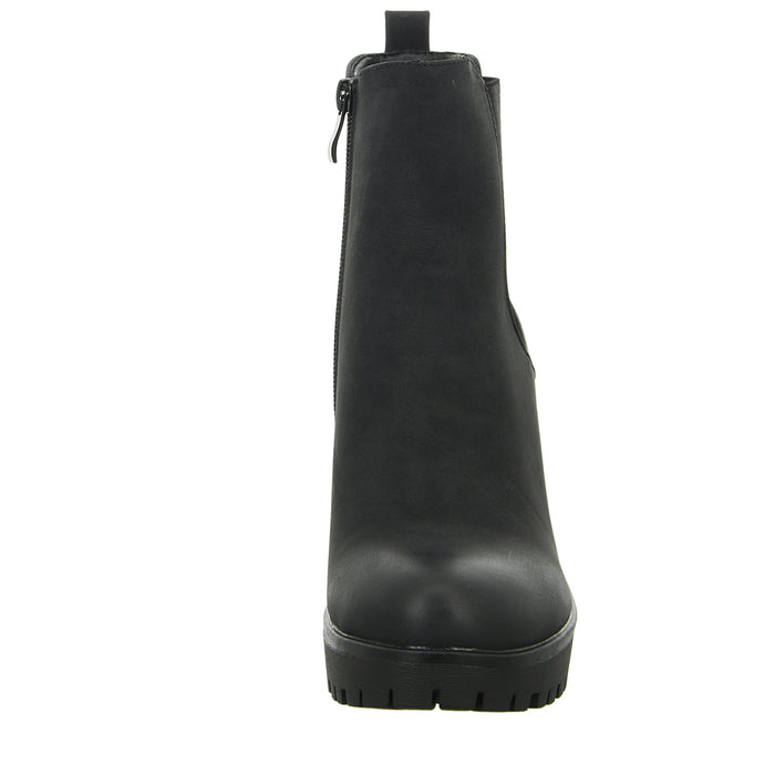 living UPDATED slip-on/zip-up ankle boots cold lining from 35mm heel