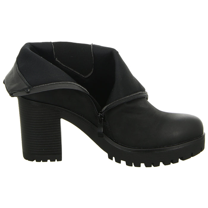 living UPDATED slip-on/zip-up ankle boots cold lining from 35mm heel