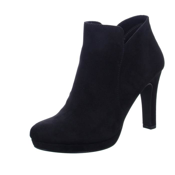 Tamaris slip-on/zip-up ankle boots with cold lining from 35mm heel